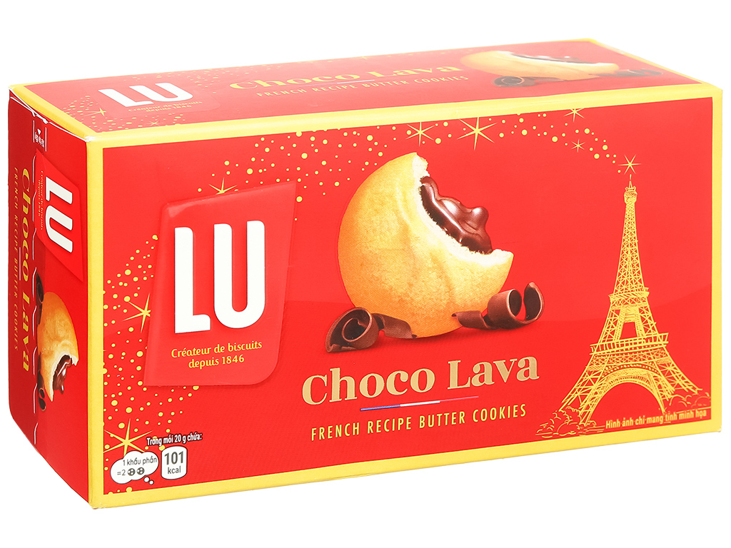 Bánh quy LU bơ rắc socola