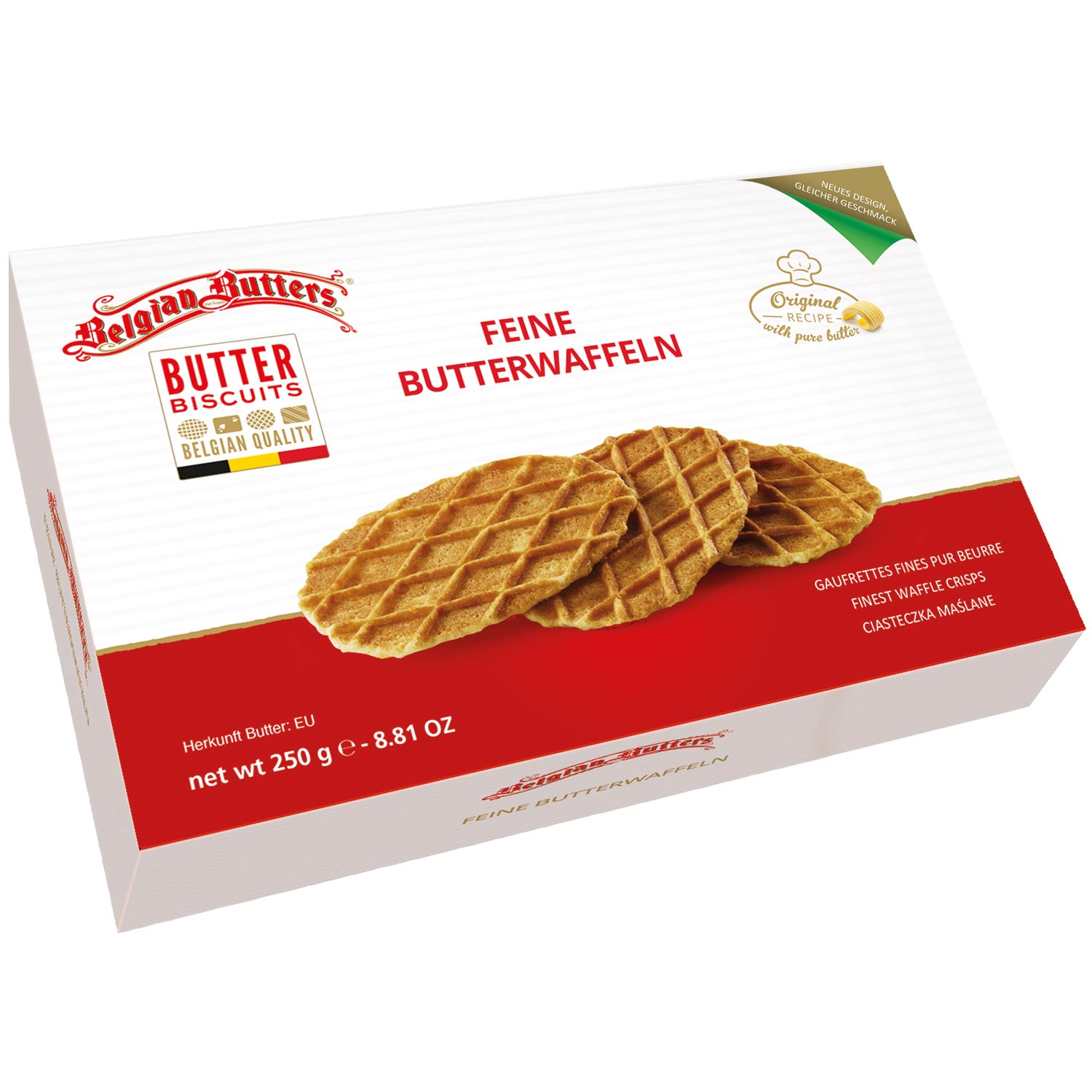 Bánh quy bơ Belgian Butters 250